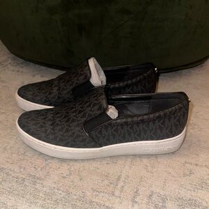 Michael Kors Women's Keaton Slip-On Logo Sneakers